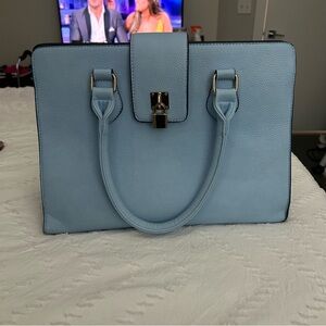 Elegant Blue Women's Handbag